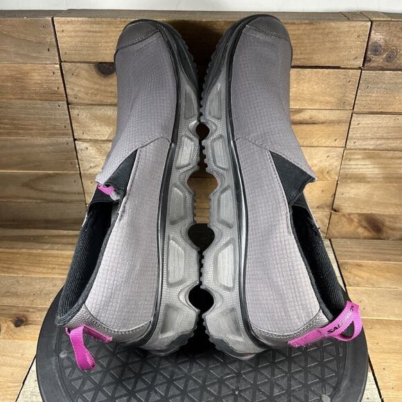 Salomon Womens Size 10 RX Snow Moccasin Slip On Sneakers Gray Contagrip - Picture 8 of 10